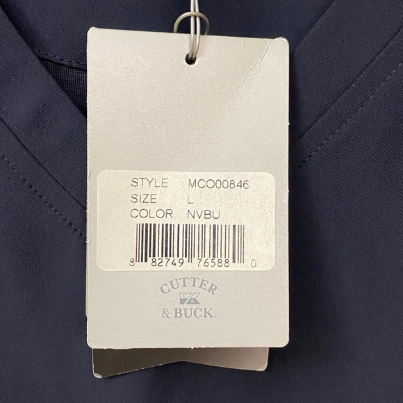 New! Cutter & Buck WindTec Windbreaker Size Large - Picture 3 of 8